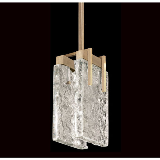 Fine Art Handcrafted Lighting Terra 8" Wide LED Mini Pendant