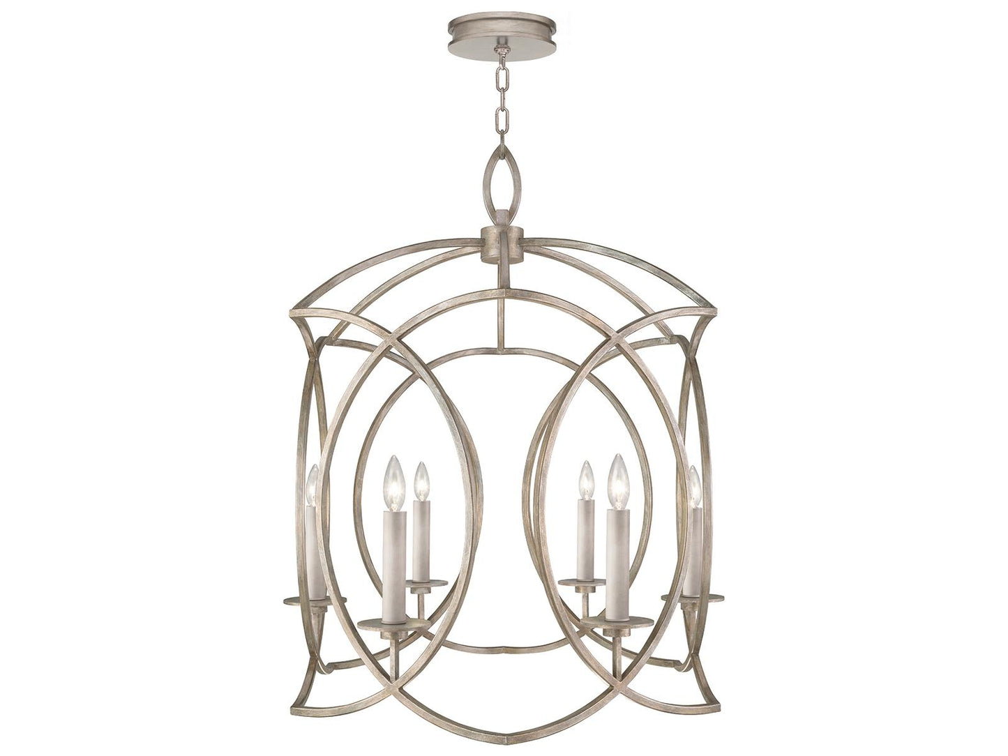Fine Art Handcrafted Lighting Cienfuegos 6-Light Candelabra Chandelier