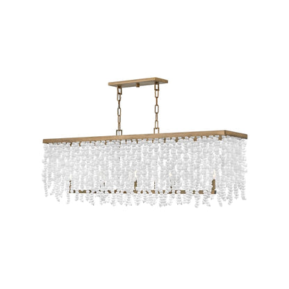 Fredrick Ramond Dune 5 Light 48" Wide Linear Chandelier