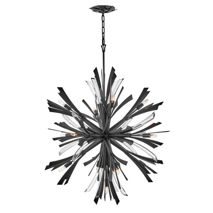 Fredrick Ramond Vida 13 Light 42" High Abstract Chandelier