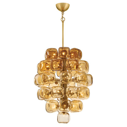 Fredrick Ramond Perriand 40 Light 24" Wide LED Abstract Chandelier