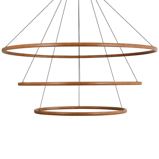Golden Lighting Veritas 59" Wide Ring Chandelier