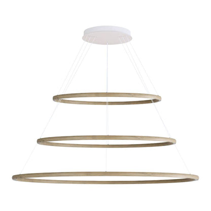 Golden Lighting Veritas 71" Wide Ring Chandelier