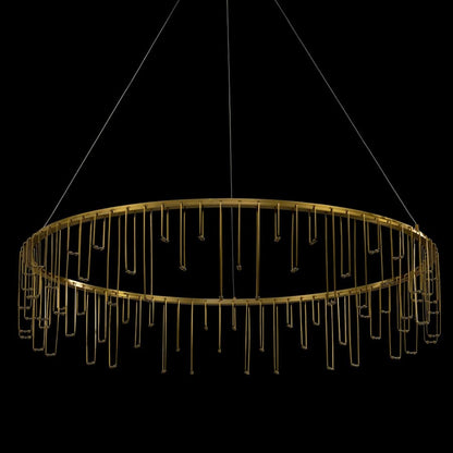 Golden Lighting Lucerna 40" Wide Ring Chandelier