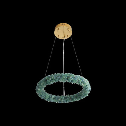 Golden Lighting Corallo 30" Wide Ring Chandelier