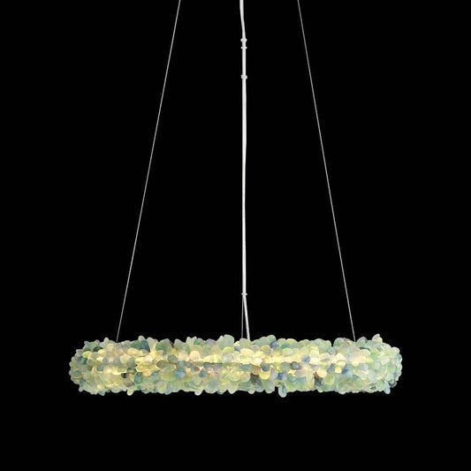 Golden Lighting Corallo 30" Wide Ring Chandelier