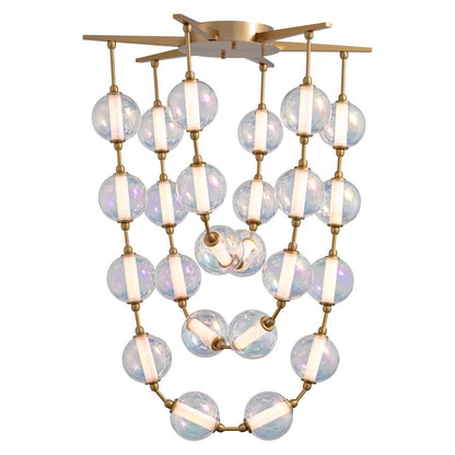 Golden Lighting Pearla 29" Wide Multi Light Pendant