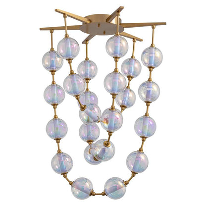 Golden Lighting Pearla 29" Wide Multi Light Pendant