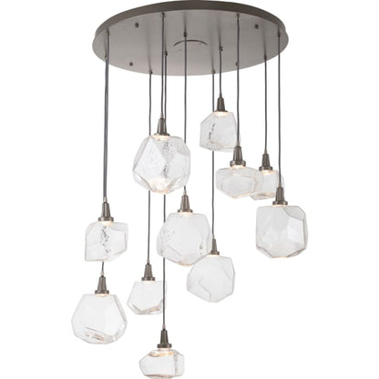 Hammerton Studio Gem 35" Wide 11 Light Hand Blown Glass LED Pendant