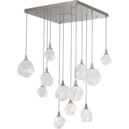 Hammerton Studio Gem 36" Wide 12 Light Hand Blown Glass LED Pendant