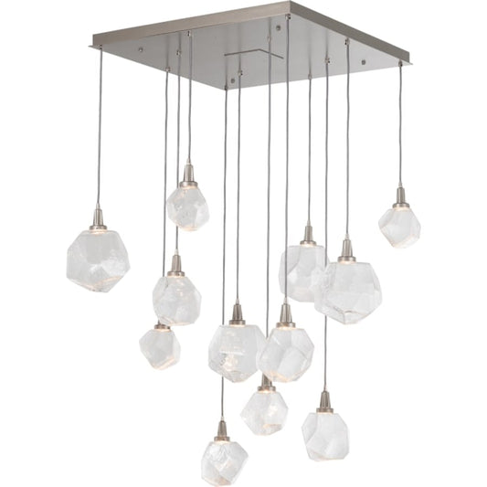 Hammerton Studio Gem 36" Wide 12 Light Hand Blown Glass LED Pendant