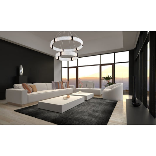 Hammerton Studio Parallel 60" Wide LED Ring Chandelier
