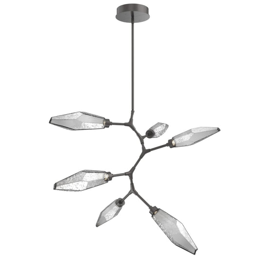 Hammerton Studio Rock Crystal 39" Wide LED Abstract Chandelier