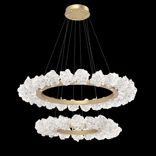 Hammerton Studio Blossom 50 Light 50" Wide LED Ring Chandelier
