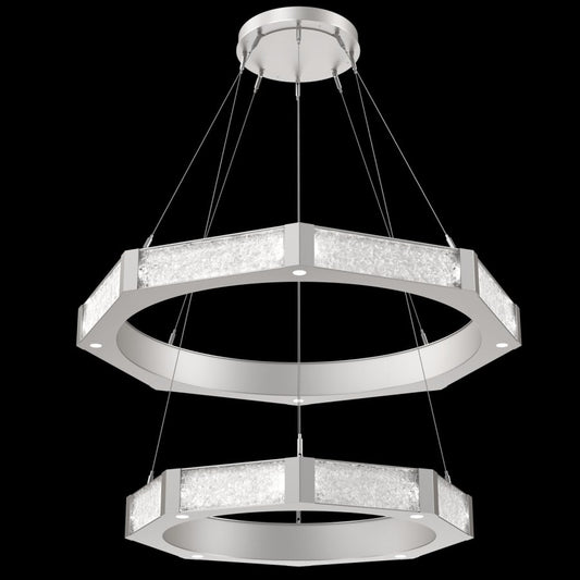 Hammerton Studio Glacier 40 Light 48" Wide LED Ring Chandelier