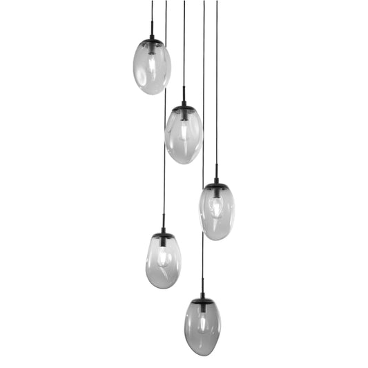 Hammerton Studio Meteo 5 Light 22" Wide Multi Light Pendant