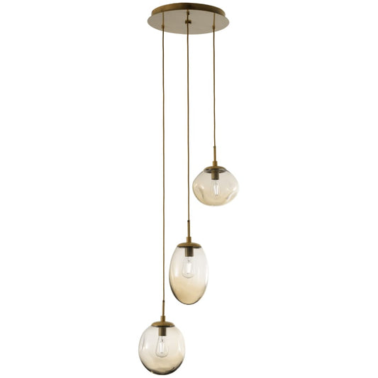Hammerton Studio Cosmos 3 Light 22" Wide Multi Light Pendant