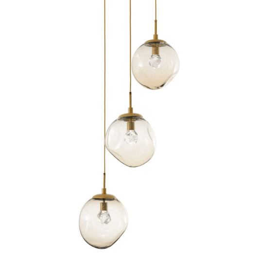 Hammerton Studio Aster 22" Wide LED Crystal Multi Light Pendant