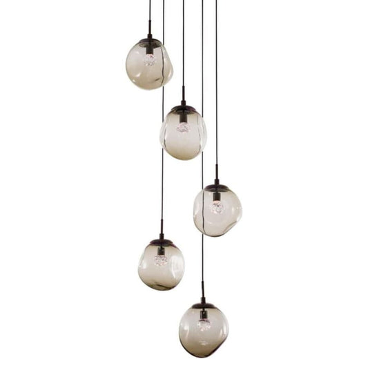 Hammerton Studio Aster 24" Wide LED Crystal Multi Light Pendant
