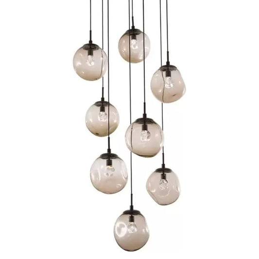 Hammerton Studio Aster 32" Wide 8 Light LED Crystal Multi Light Pendant
