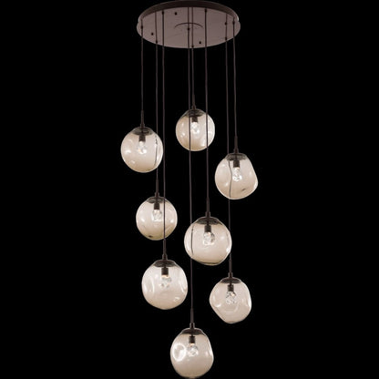Hammerton Studio Aster 32" Wide 8 Light LED Crystal Multi Light Pendant