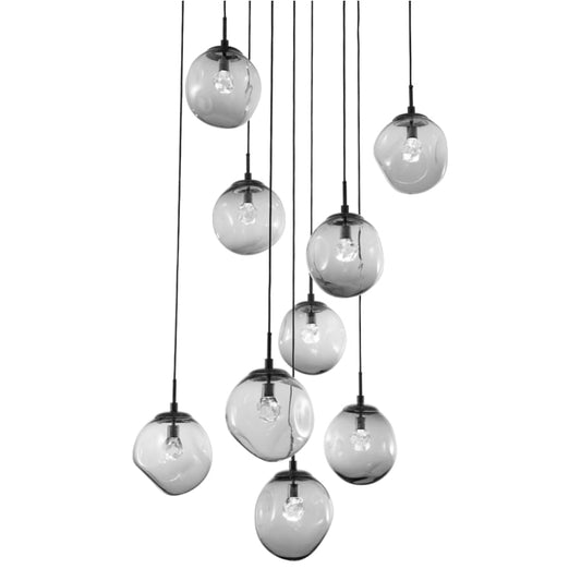 Hammerton Studio Aster 32" Wide 9 Light LED Crystal Multi Light Pendant