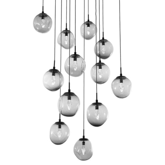 Hammerton Studio Aster 38" Wide 12 Light LED Crystal Multi Light Pendant