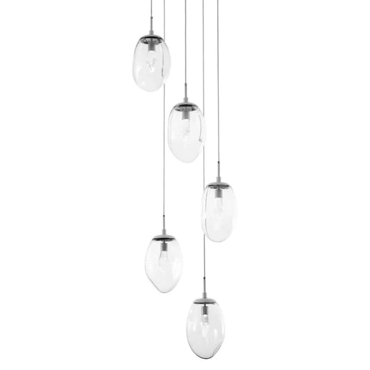 Hammerton Studio Meteo 22" Wide LED Crystal Multi Light Pendant