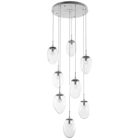 Hammerton Studio Meteo 30" Wide 8 Light LED Crystal Multi Light Pendant