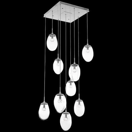 Hammerton Studio Meteo 30" Wide 9 Light LED Crystal Multi Light Pendant