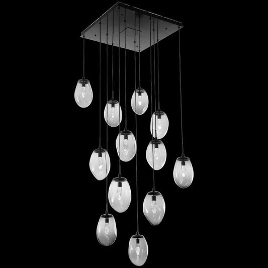 Hammerton Studio Meteo 36" Wide 12 Light LED Crystal Multi Light Pendant