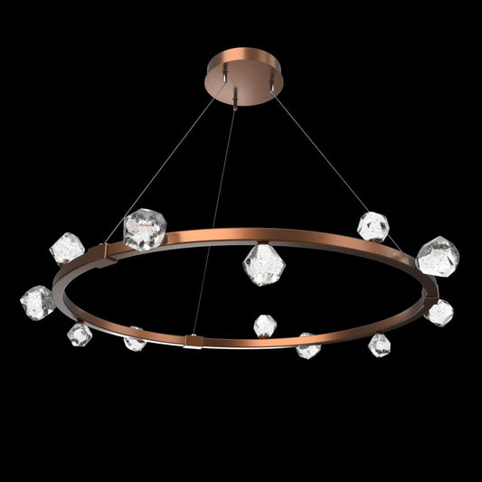 Hammerton Studio Stella 12 Light 41" Wide LED Abstract Ring Chandelier - 3000K