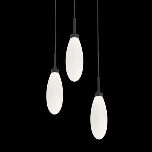 Hammerton Studio Fiori 3 Light 17" Wide LED Multi Light Pendant - 3000K