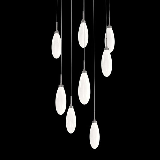 Hammerton Studio Fiori 8 Light 26" Wide LED Abstract Multi Light Pendant - 3000K