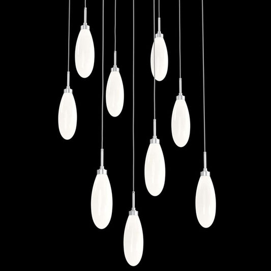 Hammerton Studio Fiori 9 Light 26" Wide LED Abstract Multi Light Pendant - 3000K