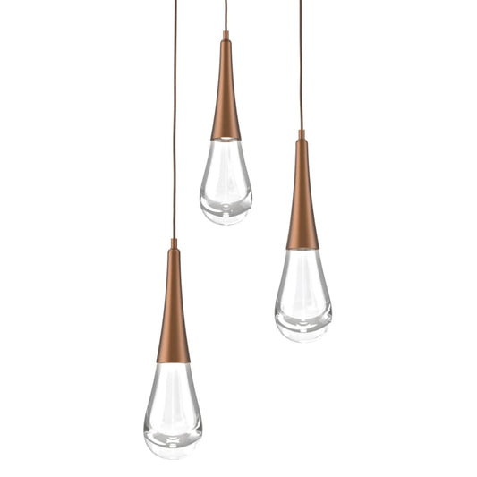 Hammerton Studio Rain Drop 17" Wide LED Multi Light Pendant