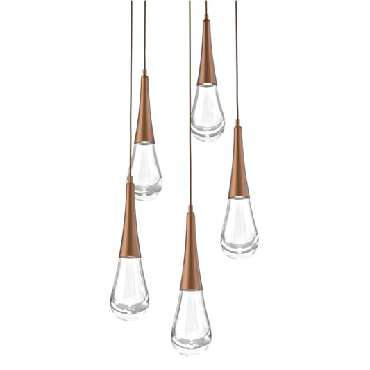 Hammerton Studio Rain Drop 19" Wide LED Multi Light Pendant
