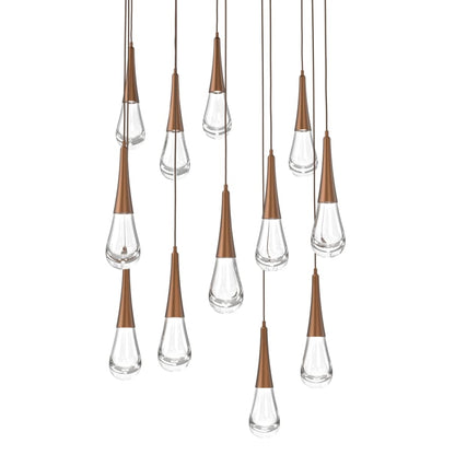 Hammerton Studio Rain Drop 32" Wide LED Multi Light Pendant