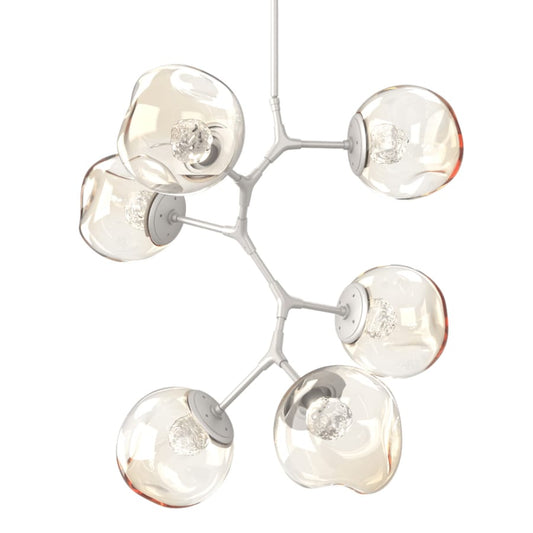 Hammerton Studio Luna 34" Wide LED Crystal Abstract Chandelier