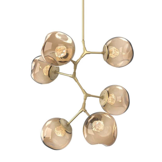 Hammerton Studio Nebula 6 Light 34" Wide LED Abstract Chandelier - 2700K