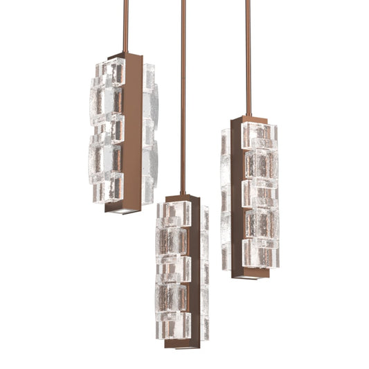 Hammerton Studio Tessera 21" Wide LED Multi Light Pendant