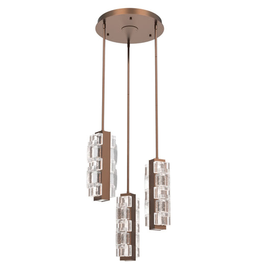 Hammerton Studio Tessera 21" Wide LED Multi Light Pendant