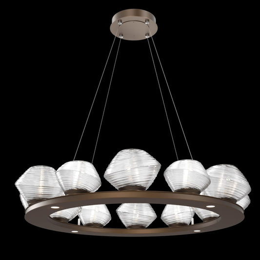 Hammerton Studio Mesa 16 Light 39" Wide LED Ring Chandelier - 2700K