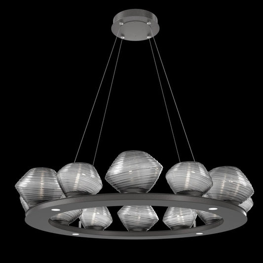 Hammerton Studio Mesa 16 Light 39" Wide LED Ring Chandelier - 3000K