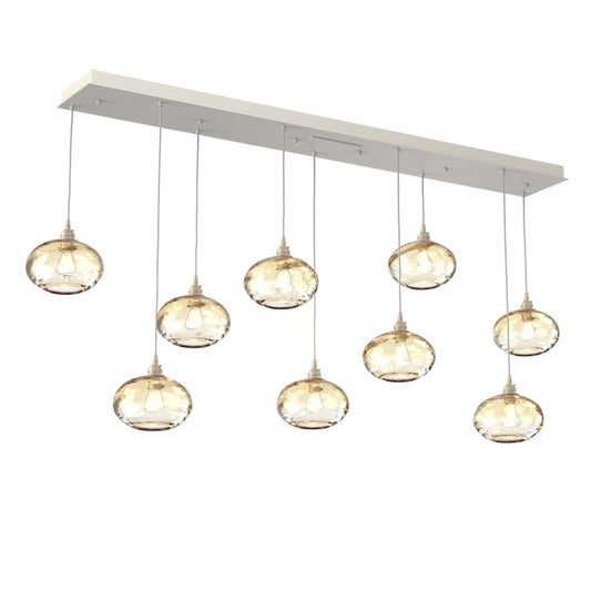 Hammerton Studio Coppa 9 Light 68" Wide Linear Pendant