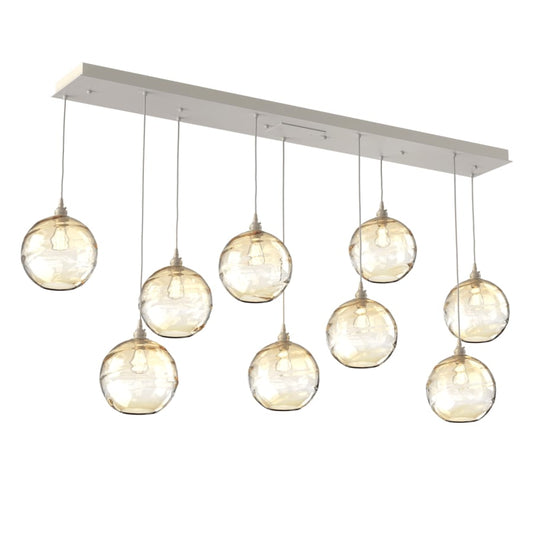 Hammerton Studio Terra 9 Light 69" Wide Linear Pendant