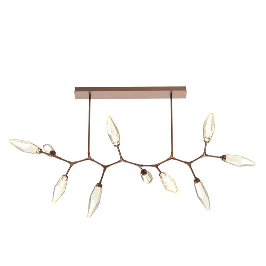 Hammerton Studio Rock Crystal 68" Wide LED Abstract Chandelier