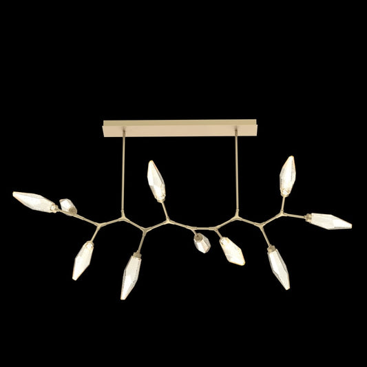 Hammerton Studio Rock Crystal 10 Light 68" Wide LED Abstract Chandelier - 2700K