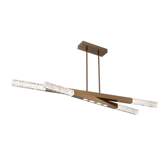 Hammerton Studio Axis 64" Wide LED Abstract Chandelier