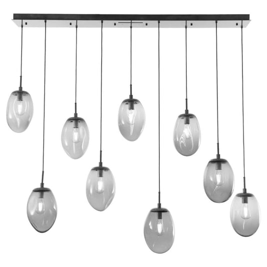 Hammerton Studio Meteo 9 Light 68" Wide Linear Pendant